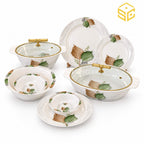 Graceware Nice Double Glazed Melamine Dinner Set 77 Pcs (8 Person) | Sharjah Centre Multan