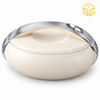 Forever Gold 5L ivory oval insulated hotpot with silver handle