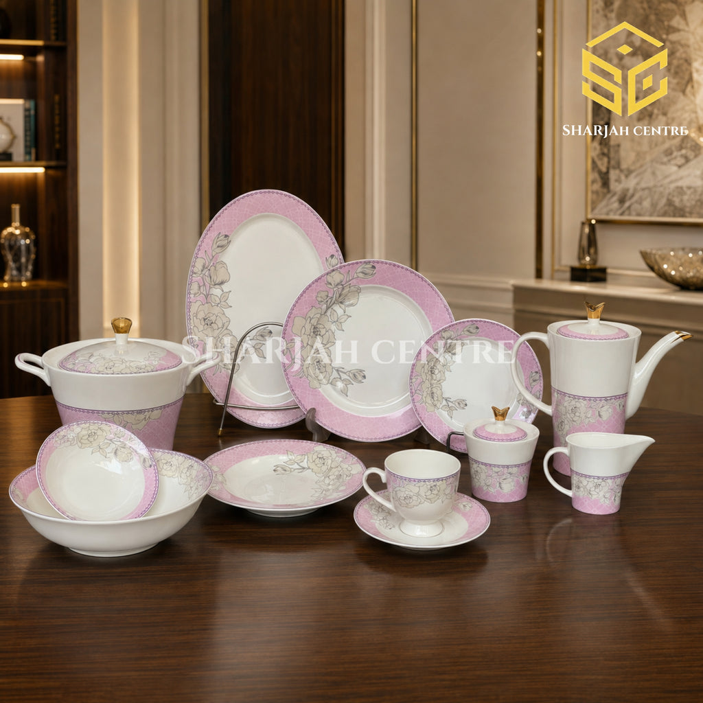 GC fine bone china dinner set marking and product identification details