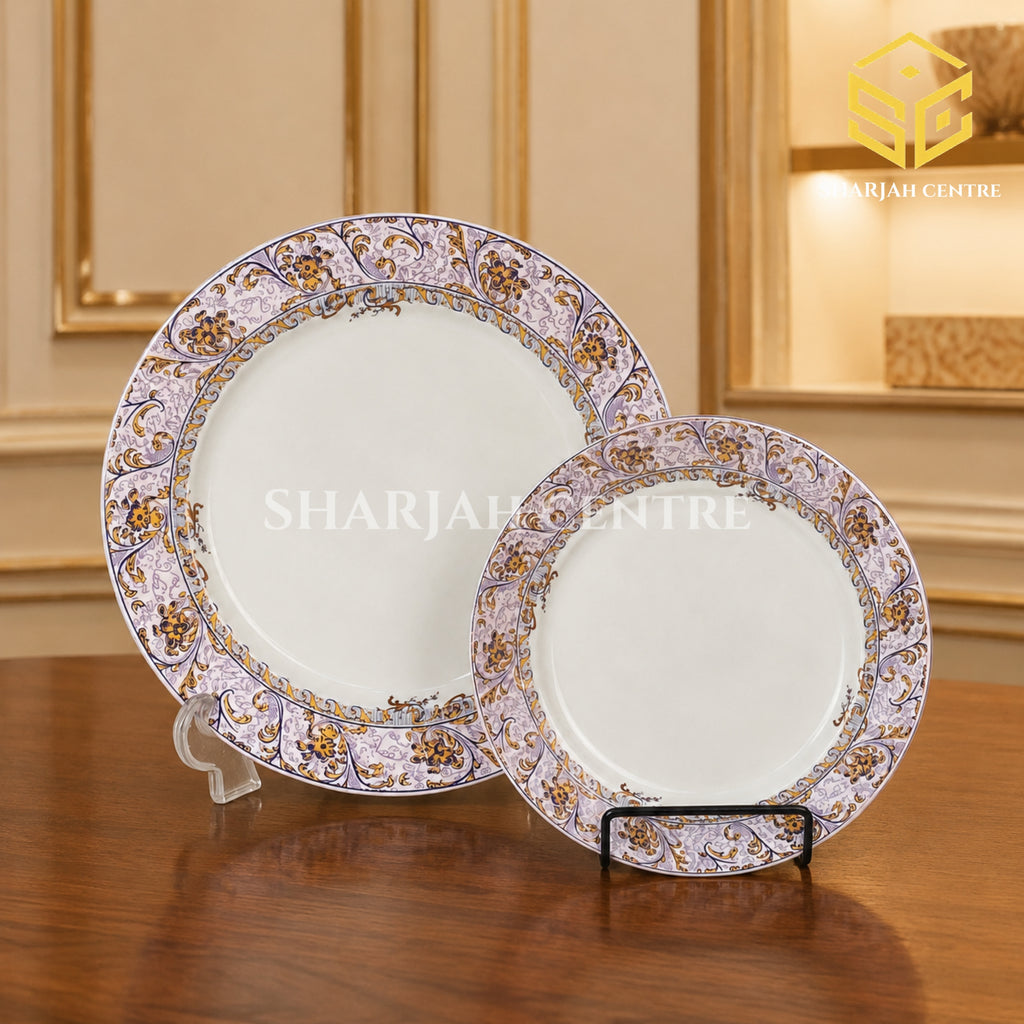 GC 61-Piece Fine Bone China Dinner Set – Sharjah Centre