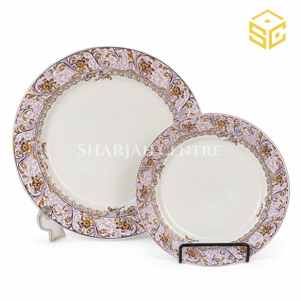 GC 61-Piece Fine Bone China Dinner Set – Sharjah Centre