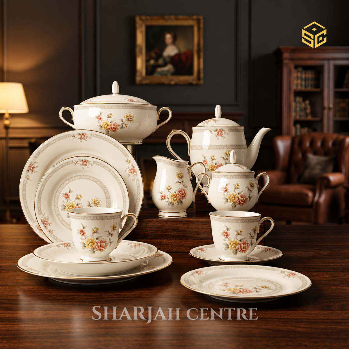 Vintage Noritake Cervantes floral dinnerware collection